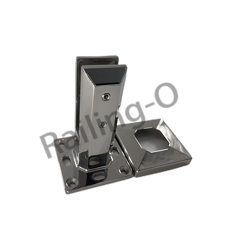 POOL FENCE SPIGOT SQUARE FLANGED 160mm
