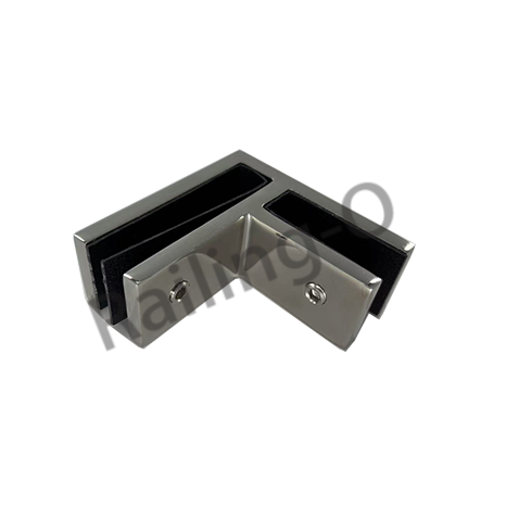 GLASS CLAMP 90˚ CORNER