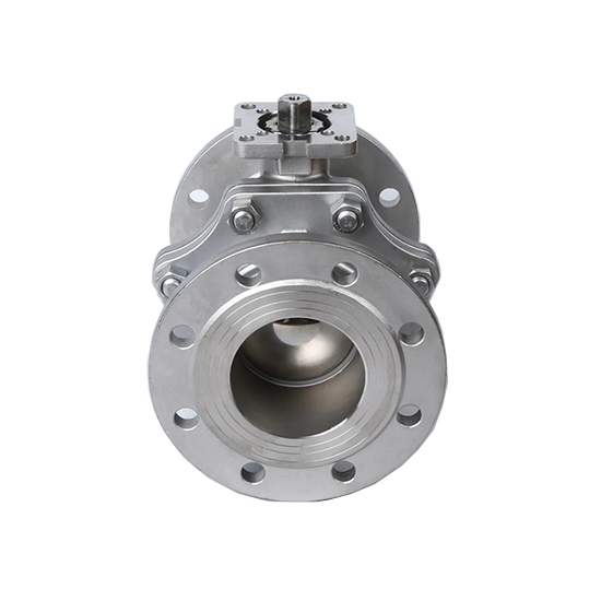 ANSI Material SS304 SS 316l CF8 Stainless Steel 2PC Flange End Manual Ball Valve