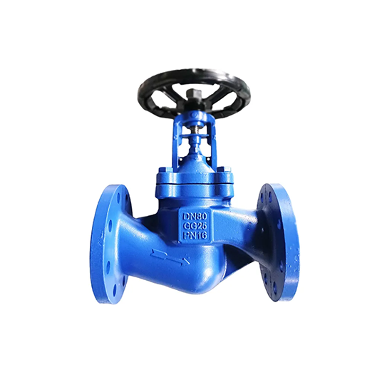 Cast Iron GG25 GGG50 Bellow Seal Globe Valve PN16