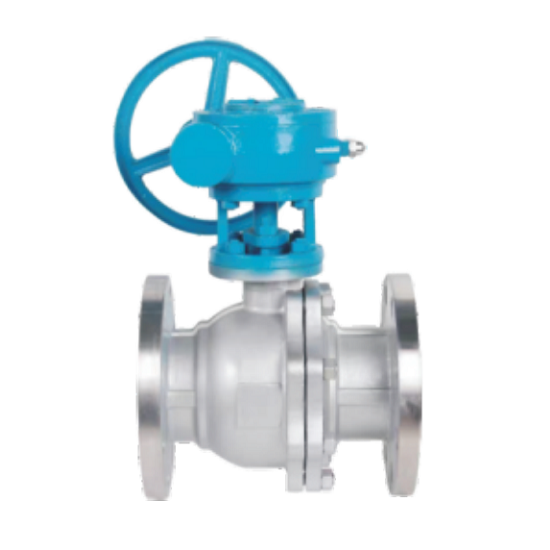 Q341F-16P Stainless steel turbine ball valve