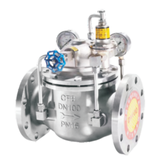 200X-16P Stainless steel pressure reducing valve