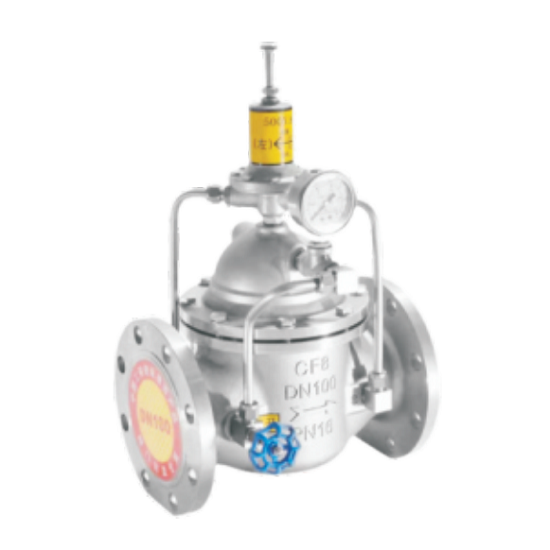 500X-16P Stainless steel pressure relief valve