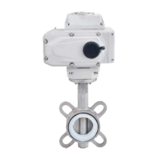 D971X-16Q Electric all stainless steel butterfly valve